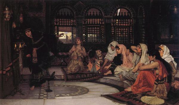 John William Waterhouse Consulting the Oracle China oil painting art
